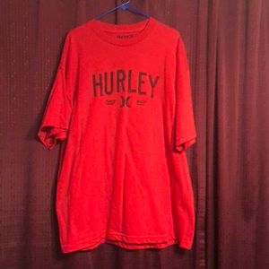 Hurley XXL red shirt